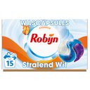 Robijn 3-in-1 Stralend Wit wascapsules - 15 wasbeurten