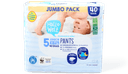 Hallo Welt Premium luierbroekjes maat 5 40 stuks • 12-17 kilo