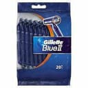 Gillette Blue II wegwerpscheerapparaat, 20 scheerapparaten