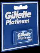 Gillette Platinum scheermesjes 5 stuks
