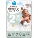 AH Extra droog en zacht luiers maat 2 18 stuks