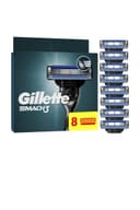 Gillette Mach3 navulmesjes 8 stuks
