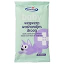 Trekpleister baby droge wegwerpwashandjes - 15 stuks