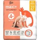 Etos Maxi+ soft & protect luiers maat 4+ 27 stuks