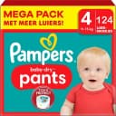 Pampers Baby Dry Pants - Maat 4 - 124 Luierbroekjes