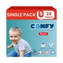 Confy Premium Luierbroekjes Maat 5 Junior 11-18kg 24 stuks
