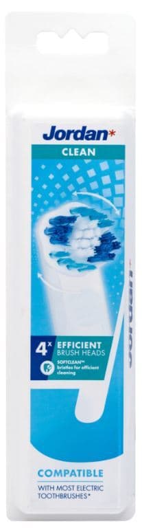 Jordan toothbrush heads