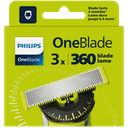 Philips Qp430/50 Oneblade 360 scheerbladen 3 stuks